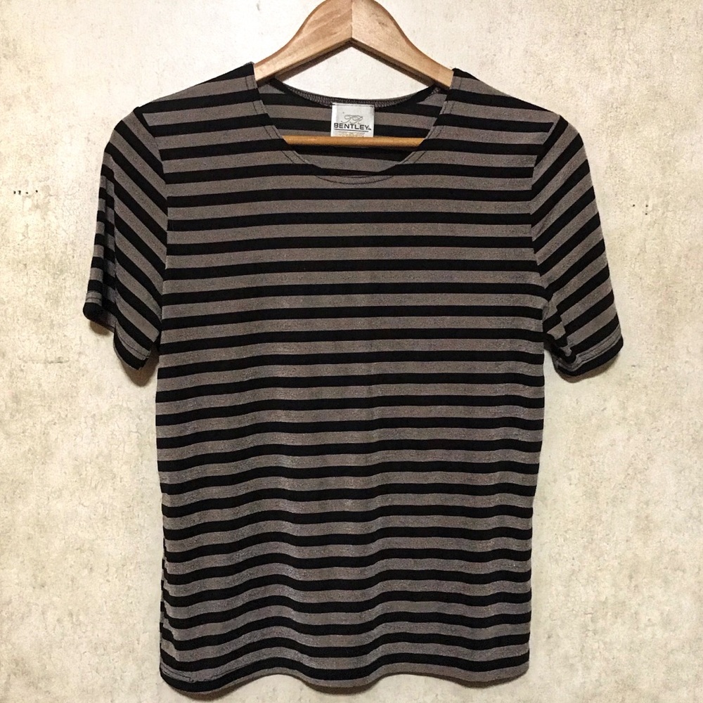 T R Bentley | Striped Top | Size Large